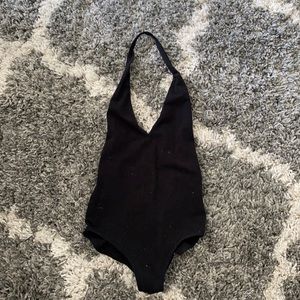 American Apparel Black Bodysuit